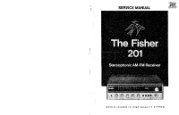 Fisher 201 - Service Manual